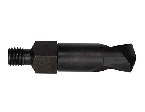 Drill America 1/8" Cobalt Stubby Threaded Shank Drill Bit Overall Length 1/2, TSD Series