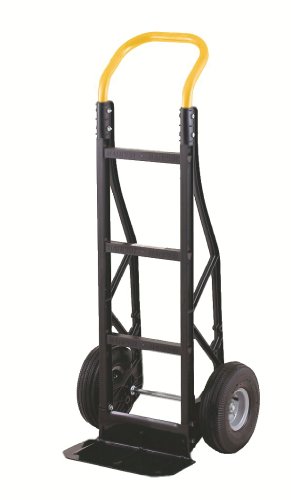 Harper Trucks PGCSK17BLK Heavy-Duty 600-Pound Nylon Continuous Handle Hand Truck