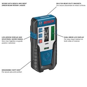 BOSCH Green Beam Rotary Laser Receiver LR1G for GRL300HVG