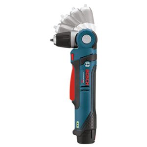 BOSCH PS11-102 12V Max 3/8 In. Right Angle Drill/Driver Kit with 2.0Ah Lithium Ion Battery