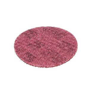 scotch-brite surface conditioning disc for sanding - metal surface prep - hook and loop - aluminum oxide - medium grit - 4.5” diam. - pack of 10