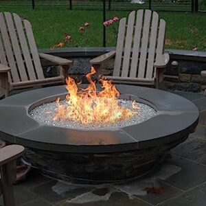 HPC Fire Penta Fire Pit Burner (PENTA18-NG), 18-Inch, Stainless Steel, Natural Gas