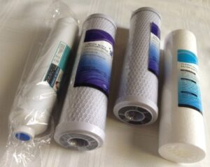 replacement 4 filter kit for reverse osmosis water system eden ro5-100