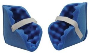 mckesson decubitus care pads, heel protector pad, blue, one size fits all, 1 count