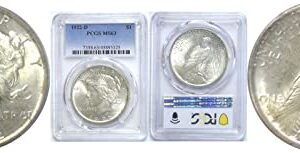 1922 D Peace Silver Dollar Uncirculated Rare MS/BU US Coin $1