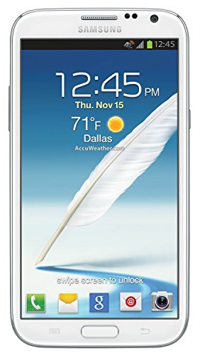 Samsung Note 2 I317 16GB Unlocked GSM 4G LTE Quad-Core Phone - White (International Version)