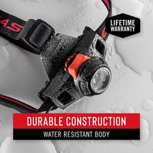 COAST® HL27 360 Lumen PURE BEAM® LED Headlamp with TWIST FOCUS™ and Variable Light Control Wheel