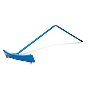 snow roof rake for flat roofs by avalanche! big rig rake 2000: snow removal from flat roofs for clearing trucks, trailers, mobile homes, rv's and other flat rooftops. 24 inch wide head with wheels