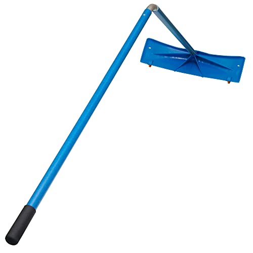 Snow Roof Rake for Flat Roofs by Avalanche! Big Rig Rake 2000: Snow Removal from Flat Roofs For Clearing Trucks, Trailers, Mobile Homes, RV's and Other Flat Rooftops. 24 Inch Wide Head With Wheels