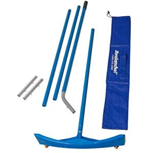 Snow Roof Rake for Flat Roofs by Avalanche! Big Rig Rake 2000: Snow Removal from Flat Roofs For Clearing Trucks, Trailers, Mobile Homes, RV's and Other Flat Rooftops. 24 Inch Wide Head With Wheels