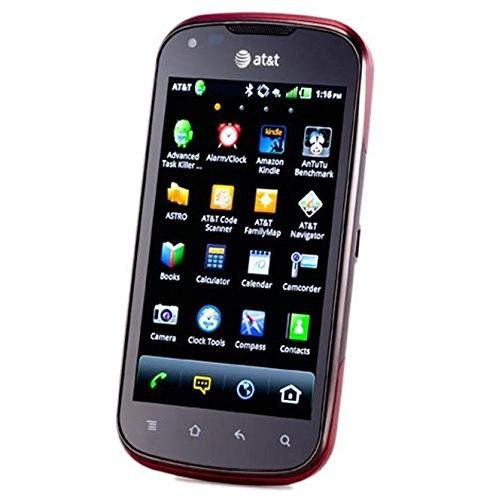 Pantech Burst P9070 16GB Unlocked GSM 4G LTE Dual-Core Android Smartphone w/ 5MP Camera - Ruby Red