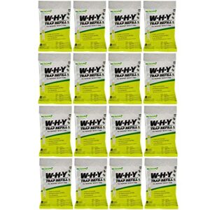 rescue! non-toxic wasp, hornet, yellowjacket trap (why trap) attractant refill - 2 week refill - 16 pack