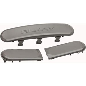 elkay 98734c kit - ez front side pushbars gray, small