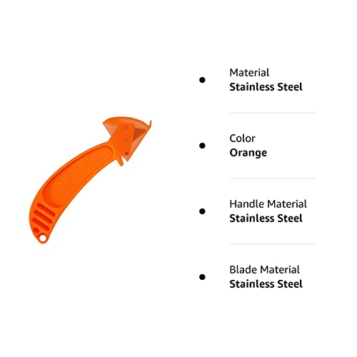 Lizard Orange 6-Pack Safety Utility Knife w/o Safety AVMF