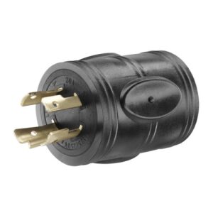 PowerFit PF922033 4-Prong 20-Amp Male Plug Adapter for 30-Amp Female Connector