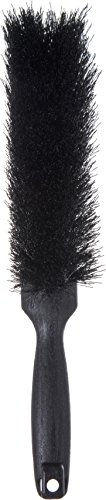 SPARTA Flo-Pac Counter, Bench Brush Bench Brush, Counter Brush with Polypropylene Block for Cleaning, 8 Inches, Black, (Pack of 12)