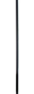 SPARTA FoodService Products 3688314 Commercial Flagged Synthetic Warehouse Broom with Metal Threaded Handle, 56" Overall Length, Blue