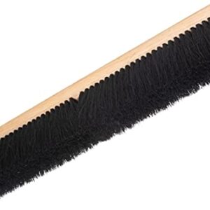 SPARTA Tampico Floor Sweep, Floor Brush for Cleaning, 24 Inches, Black