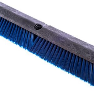 SPARTA Flo-Pac Plastic Broom Head, Omni Sweep for Cleaning, 24 Inches, Black