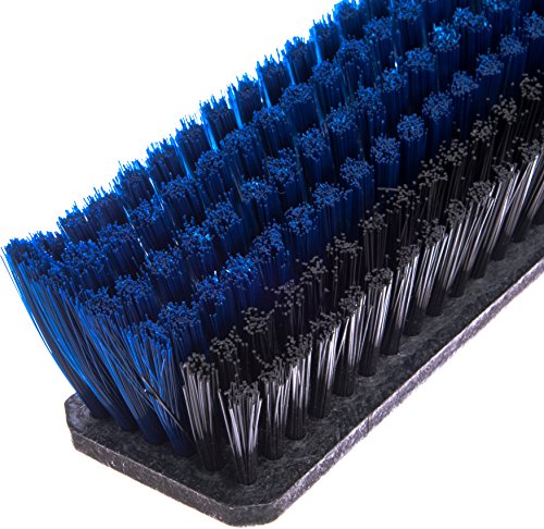 SPARTA Flo-Pac Plastic Broom Head, Omni Sweep for Cleaning, 24 Inches, Black