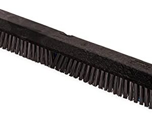 SPARTA Flo-Pac Plastic Broom Head, Omni Sweep for Cleaning, 24 Inches, Black