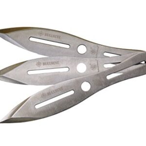 Smith & Wesson SWTK10CP Three 10in Stainless Steel Throwing Knives Set with Nylon Belt Sheath