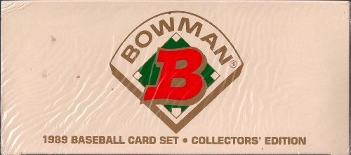 1989 Bowman Tiffany Baseball Factory Sealed Complete Set 484 Cards Griffey Jr. Rookie