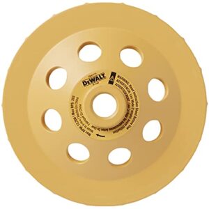 DEWALT Grinding Wheel, Diamond Cup, 5-Inch (DW4777T)