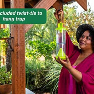 RESCUE! WHY Trap for Wasps, Hornets, & Yellowjackets – Hanging Outdoor Trap