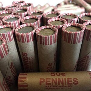 3 Unsearched Shotgun Roll of Lincoln Wheat Cents Pennies - 150 Coins Lot