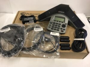 new polycom 2200-19000-001 soundstation duo conference phone with north america power supply