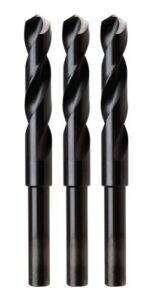 irwin tools 91156 7/8-inch black oxide 118-degree silver and deming, pack of 3