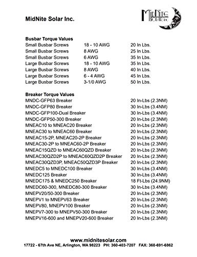 MidNite Solar MNEPV3 Circuit Breaker 150VDC 1-Pole