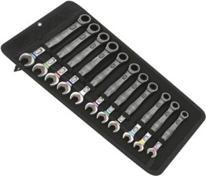 wera 05020013001 6000 joker , 1 set of ratcheting combination wrenches, 11 pieces