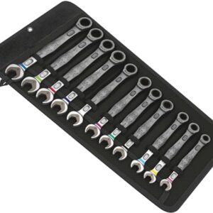 Wera 05020013001 6000 Joker , 1 Set of ratcheting Combination Wrenches, 11 Pieces