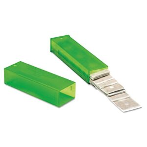 unger tr10 ergotec glass scraper replacement blades, 4-inch double-edge, 25/pack