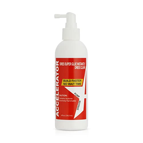 Starbond "Pinocchio" Pump CA Glue Accelerator - Instantly Dries Super Glue (8 Ounce)