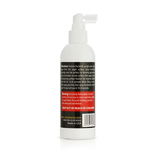 Starbond "Pinocchio" Pump CA Glue Accelerator - Instantly Dries Super Glue (8 Ounce)