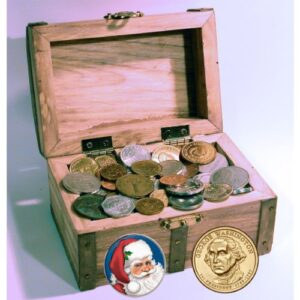 american coin treasures st. nick's treasure chest