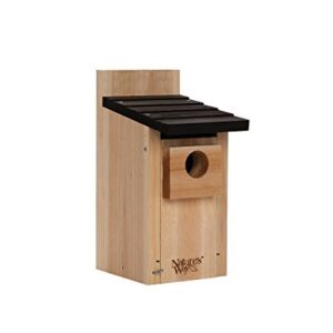 Nature's Way Bird Products CWH3 Cedar Bluebird Box House