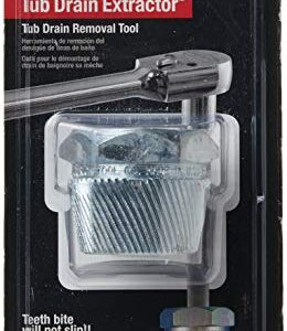 Superior Tool 05255 1.5" Tub Drain Extractor-Removes One and a Half Inch Old or Stubborn Tub Drains