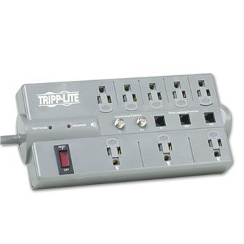 TRPTLP808TELTV - Tripp Lite TLP808TELTV Surge Suppressor