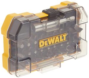 dewalt dwax100 screwdriving set, 31-piece,silver