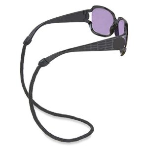 carson gripz eyewear retainers for larger frames, black ash, large