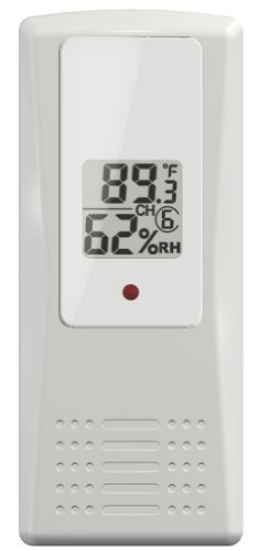 Ambient Weather F007TH Wireless Thermo-Hygrometer for WS-07 Weather Stations