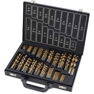 titan - titanium coated drill bit set (11170)