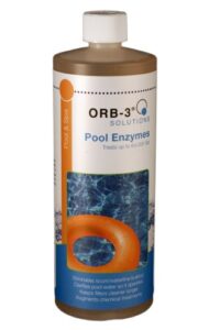 orb-3 f839-000-1q pool enzymes bottle, 1-quart