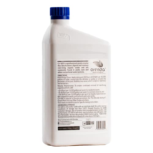 Orenda CV-600 Enzyme Water Cleaner 1-QT.