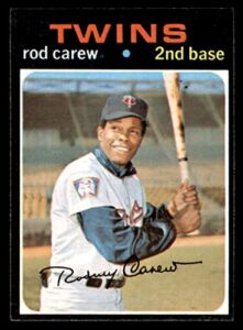 1971 topps baseball 210 rod carew minnesota twins excellent