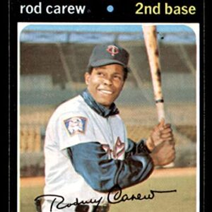 1971 Topps Baseball 210 Rod Carew Minnesota Twins Excellent